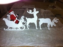 2 small deer in Fort Polk, Louisiana